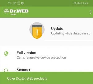 اپلیکیشن Dr.Web AntiVirus Light